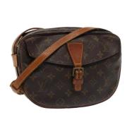 Louis Vuitton Vintage Pre-owned Canvas axelremsvskor Brown, Dam