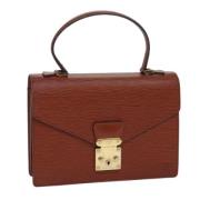 Louis Vuitton Vintage Pre-owned Laeder handvskor Brown, Dam