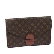 Louis Vuitton Vintage Pre-owned Canvas kuvertvskor Brown, Dam