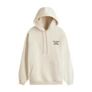 Drole de Monsieur Hoodie med Slogan - Avana Beige, Herr