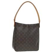 Louis Vuitton Vintage Pre-owned Canvas handvskor Brown, Dam