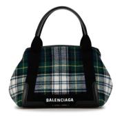 Balenciaga Vintage Pre-owned Ylle totevskor Green, Dam