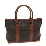 Louis Vuitton Vintage Pre-owned Canvas totevskor Brown, Dam