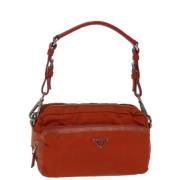 Prada Vintage Pre-owned Nylon prada-vskor Orange, Dam