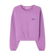 American Vintage Femme Sweat Iz403A Purple, Dam