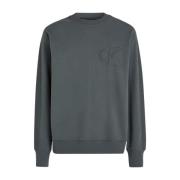 Calvin Klein Applique Sweatshirt Green, Herr