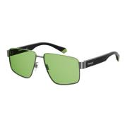 Polaroid Stiliga solglasögon PLD 6121/S Green, Unisex