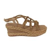 Alma EN Pena Beige Casual Dam Sandaler Hampasula Beige, Dam