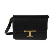 Tod's Stilren Mini Axelväska Black, Dam