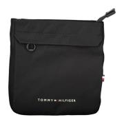 Tommy Hilfiger Justerbar Axelväska Svart Polyester Black, Herr