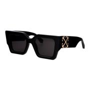 Off White Catalina Solglasögon för Stiligt Solskydd Black, Unisex