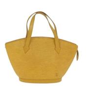 Louis Vuitton Vintage Pre-owned Laeder louis-vuitton-vskor Yellow, Dam