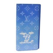 Louis Vuitton Vintage Pre-owned Canvas plnbcker Blue, Dam