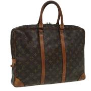 Louis Vuitton Vintage Pre-owned Canvas louis-vuitton-vskor Brown, Dam