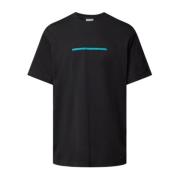 Calvin Klein Präglad Logga Herr T-shirt Black, Herr