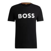 Hugo Boss Herr T-shirt med korta ärmar Black, Herr