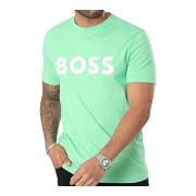 Hugo Boss Mäns Thinking T-shirt Green, Herr