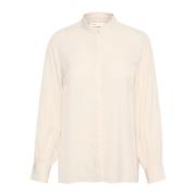 InWear Nixieiw Shirt Bluser Whisper White Beige, Dam