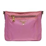 Prada Vintage Pre-owned Tyg prada-vskor Pink, Dam