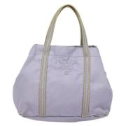 Prada Vintage Pre-owned Tyg prada-vskor Purple, Dam