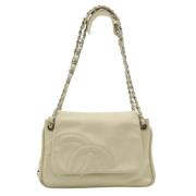 Chanel Vintage Pre-owned Laeder chanel-vskor Beige, Dam