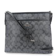 Coach Pre-owned Pre-owned Plast axelremsvskor Black, Dam