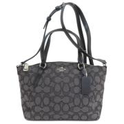 Coach Pre-owned Pre-owned Tyg handvskor Gray, Dam