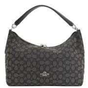 Coach Pre-owned Pre-owned Canvas handvskor Black, Dam