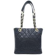 Chanel Vintage Pre-owned Laeder shoppers Black, Dam