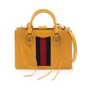 Gucci Vintage Pre-owned Laeder gucci-vskor Yellow, Dam