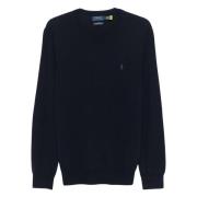 Polo Ralph Lauren Hunter Navy Pullover Sweater Blue, Herr