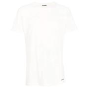 Jil Sander Vit Kortärmad T-shirt White, Herr