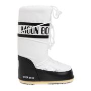 Moon Boot Snö stövlar ikon nylon White, Dam