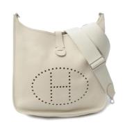 Hermès Vintage Pre-owned Laeder axelremsvskor White, Dam