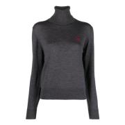 Ami Paris Turtlenecks Gray, Dam