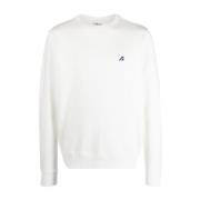 Autry Vit Sweatshirt Stilren Bekväm Herr White, Herr