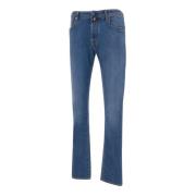 Jacob Cohën Premium Denim Jeans Blue, Herr