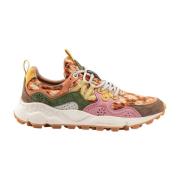 Flower Mountain Elegant Floral Sneakers for Women Multicolor, Dam