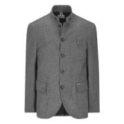 Luis Trenker Elegant Blazer för Män Gray, Herr