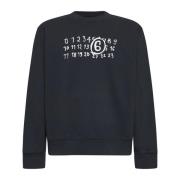 MM6 Maison Margiela Svart Sweater Kollektion Black, Herr