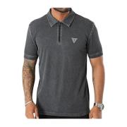 Guess Polo med dragkedja - Gris Gray, Herr