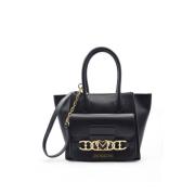 Love Moschino Ikoniskt Logo Handväska Black, Dam