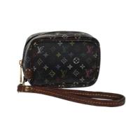 Louis Vuitton Vintage Pre-owned Canvas necessrer Black, Dam