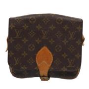 Louis Vuitton Vintage Pre-owned Canvas louis-vuitton-vskor Brown, Dam