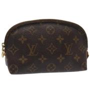 Louis Vuitton Vintage Pre-owned Canvas necessrer Brown, Dam