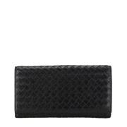 Bottega Veneta Vintage Pre-owned Laeder plnbcker Black, Dam