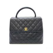 Chanel Vintage Pre-owned Laeder handvskor Black, Dam