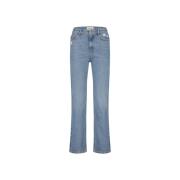 Fabienne Chapot Klassiska Straight Jeans Blue, Dam