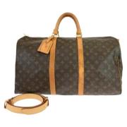 Louis Vuitton Vintage Pre-owned Canvas louis-vuitton-vskor Brown, Dam