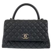 Chanel Vintage Pre-owned Laeder chanel-vskor Black, Dam